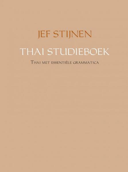 Thai studieboek - JEF STIJNEN (ISBN 9789463189057)