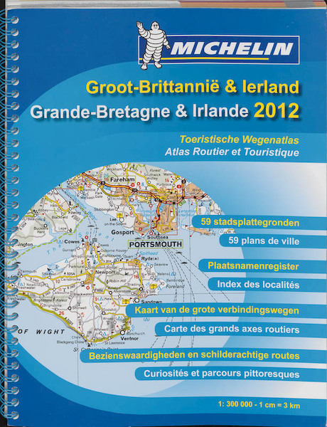 Wegenatlas Groot-Brittannie en Ierland 2012 - (ISBN 9782067166530)