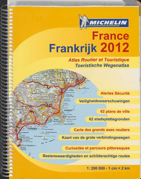 Wegenatlas France 2012 - (ISBN 9782067169432)