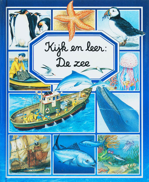 kijk en leer De zee - M.R. Pimont (ISBN 9782504000694)