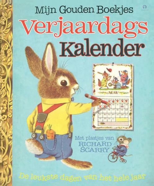 Verjaardagskalender 5 ex - Richard Scarry (ISBN 9789047607847)