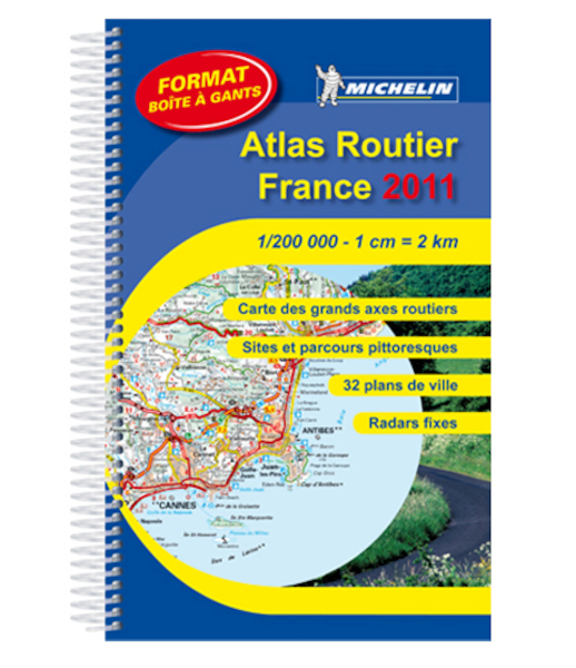Michelin Atlas Routier France 2011 Compact Spirale - (ISBN 9782067155633)