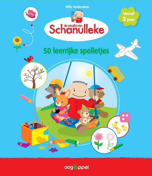 Schanulleke 60 leuke spelletjes met stickers - Willy Vandersteen (ISBN 9789002256677)