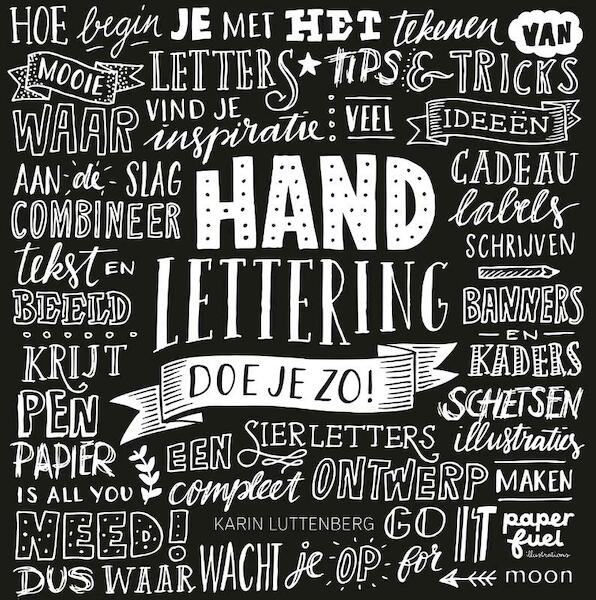 Handlettering doe je zo ! - Karin Luttenberg (ISBN 9789048834228)