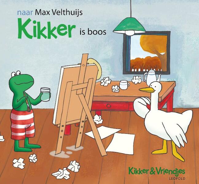 Kikker is boos - Max Velthuijs (ISBN 9789025856021)