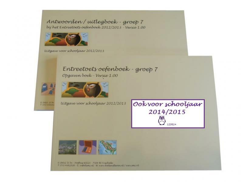 Entreetoets oefenboeken set 2012/2013 - Groep 7 - Versie 1.00 - O.H.M. Sanders (ISBN 9789081968256)