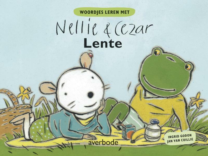 Lente - woordjes leren met Nellie en Cezar - Ingrid Godon, Jan van Coillie (ISBN 9789031723676)